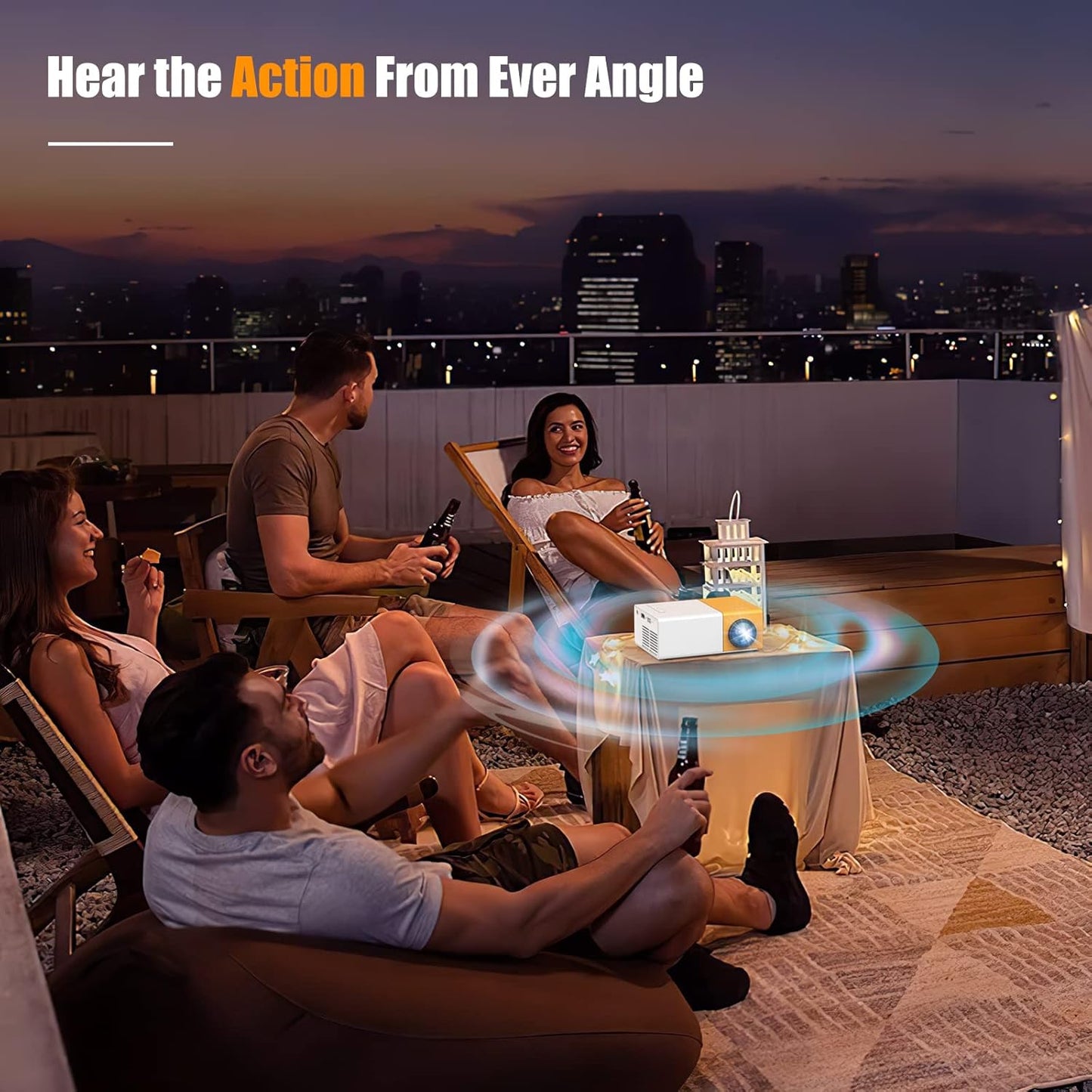 Mini Portable Projector | بروجيكتور محمول صغير